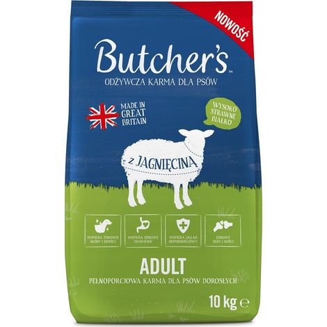 Croquettes pour chien à l'agneau Butcher's Original 10 kg