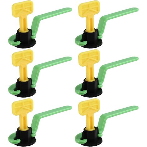 Kit de 45 pièces pour pose de carrelage en céramique : clips et entretoises pour la fixation murale (couleur aléatoire). (1/5)