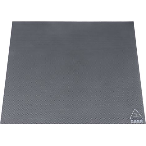 Lot de 3 feuilles adhésives pour impression 3D, adhérence forte, résistance à la chaleur, plateau d'impression stable pour Anet E12 E16, surface de construction durable. (1/5)