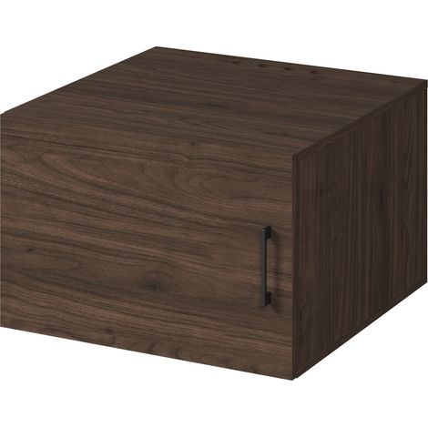Armario colgante para baño Novdele 104, Nogal, Montada en la pared, Número de puertas: 1, 44x67x67cm, Aglomerado laminado, Número de cajones: 0 (1/5)