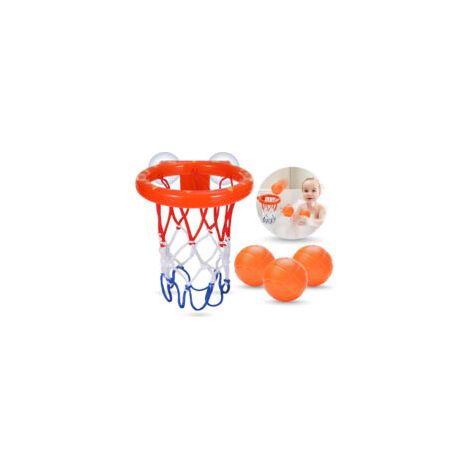 Jouets de bain - Panier de basket pour enfants et tout-petits - Jouets de bain et jouets de douche (1/4)
