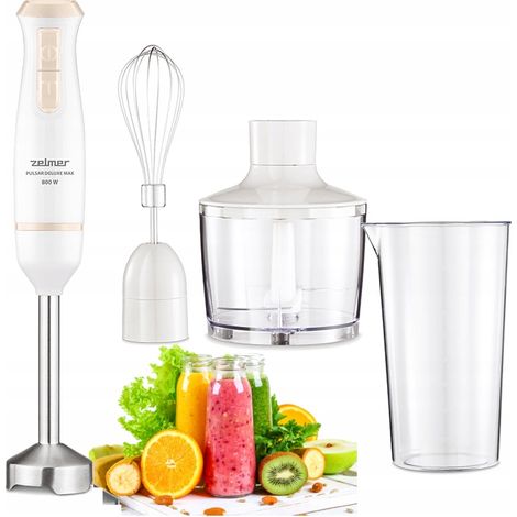 Zelmer ZHB4562I Pulsar Deluxe Max Handmixer weiß 800 W (1/5)