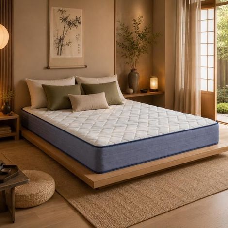 Matelas - JUANIO - Nova - 140x190 cm - 20 cm - Mémoire de forme haute densité