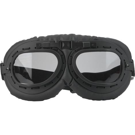 Lunettes moto avec verres colorés et pare-vent anti-sable (Gris) (1/5)