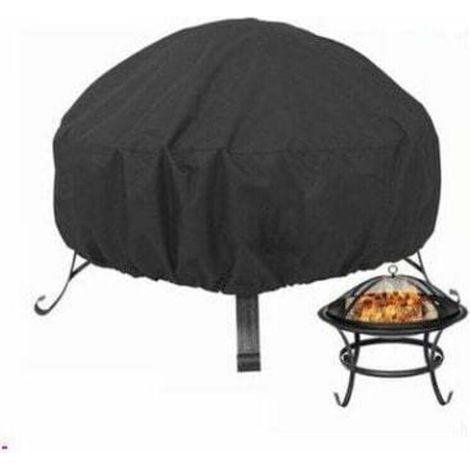 Housse de Protection pour BraséRos Ø 85 x 40 cm ImperméAble,Housse brasero RéSistant aux UV,RéSistant à la DéChirure, Tissu Oxford 210D Housse (1/5)