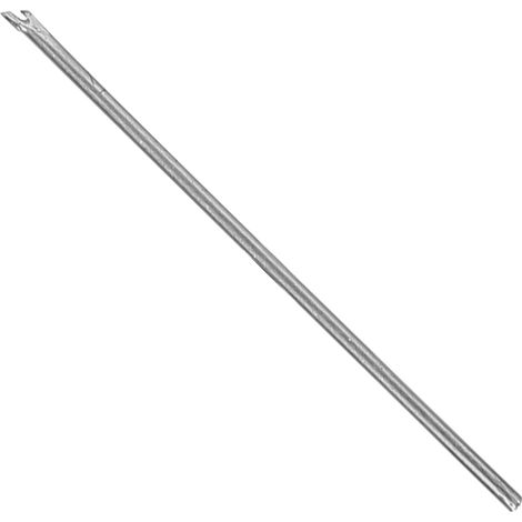 Aiguille à crochet en acier inoxydable 0.6mm pour tressage de perruques et barbe, outil de coiffure professionnel (1/5)