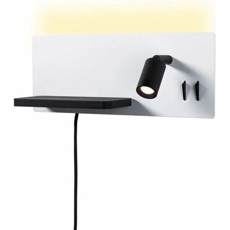 Serra applique murale LED noir et blanc (1/3)