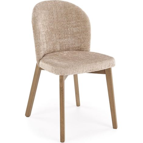 Silla Houston 1931, Beige + Nogal, 86x48x56cm, Tapiz, De madera (1/5)