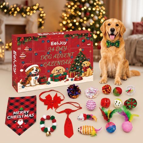 Calendrier de l'Avent pour chien, 24 pièces, coffret cadeau de Noël (1/5)