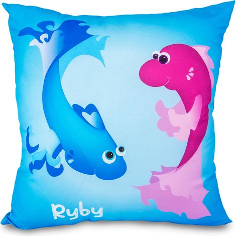 Cuscino coccolone zodiaco/40x40/Pesci (promozione) (1/4)