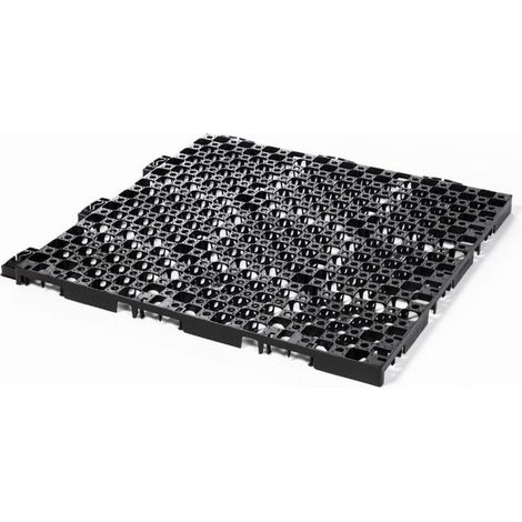 Plaque drainbase 60x60 cm H.30mm 100% PEHD – Antidérapante pour gazon artificiel – Capacité de rétention 30L/m² – PDB6060 – Green