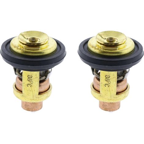 2 thermostats pour moteur de bateau Honda Marine 8, 9,9, 15 et 225 CV (références : 19300-ZW9-003, 19300-ZY3-023, 19300ZY3023, 19300ZW9003).