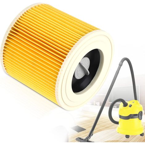 Staubsaugerfilter mit Verriegelung – Kompatibel mit der A/WD-Serie (MV3, MV2, A2004, A2054, A2204, A2656) – ABS – 12,1 x 12,1 x 11,4 cm (1/5)