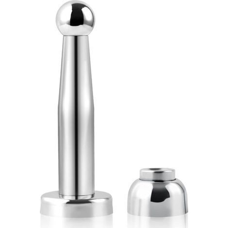 1 Long Magnetic Door Stop, Stainless Steel, Heavy Duty, Magnetic Door Holder to Keep Door Open (1/5)