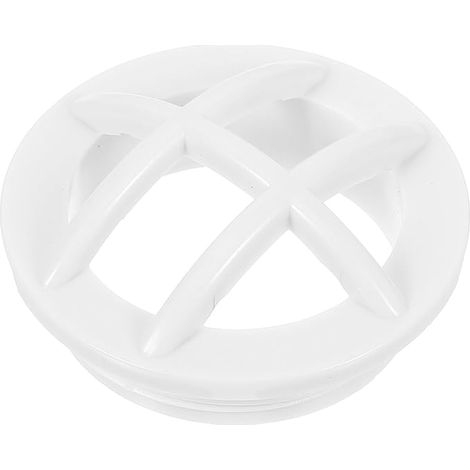 Générique Crépine en Abs Blanc Produits Chimiques Résistante à l'eau D'entrée Murale Professionnelle Raccord Remplaçable pour Piscine pour de Refoulement (1/5)