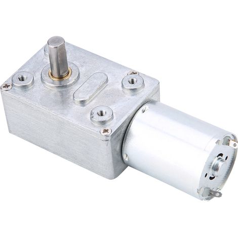 Moteur électrique 12V CC à engrenages métalliques haute performance (1/5)