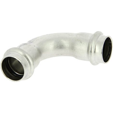 Courbe 90° inox 316 à sertir Femelle Ø22