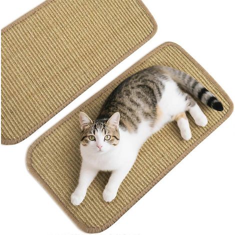 Set mit 2 Katzenkratzmatten, schützt Ihre Teppiche und Sofas, 50 x 25 cm (1/5)