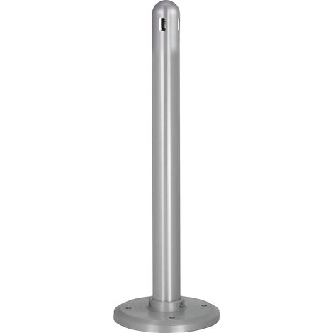 Probbax, Cendrier sur pied design en aluminium, capacité 4 l,