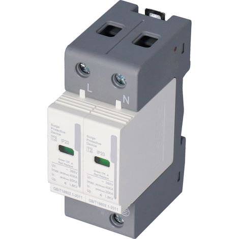Parafoudre BERM, dispositif de protection contre les surtensions (SPD), protecteur de circuit électrique 220 V/380 V, 2P40KA (1/5)