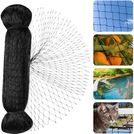 Filet anti-oiseaux pour poulailler x m filets la protection des plantes 7 5 15 (1/4)