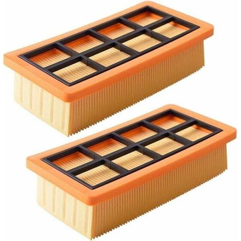 2 Filtre Remplacement pour Aspirateur Kärcher AD 3200, AD 3 Premium et AD 4 Premium (1/4)