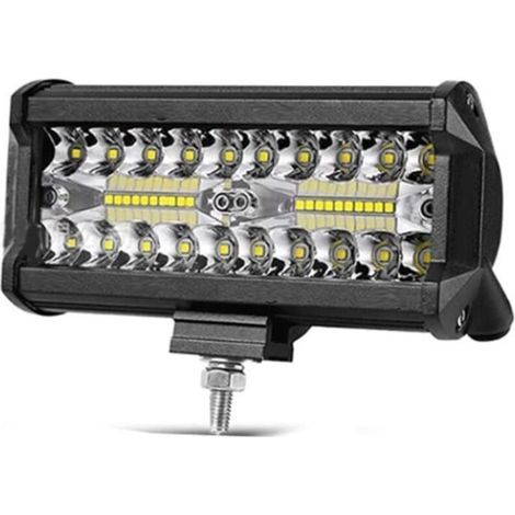 PHARES - FEUX - REPETITEUR LATERAL Phare Led Voiture Phares Longue Portee Led Voiture Spot Light Bar Offroad Brouillard Lumi&e342