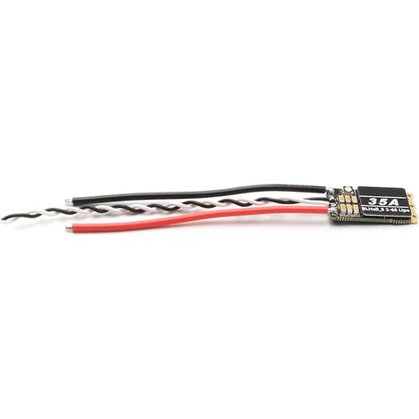35A BLHeliS ESC 2-6S Lipo Brushless ESC Elektronischer Drehzahlregler mit eingebauter programmierbarer RGB-LED