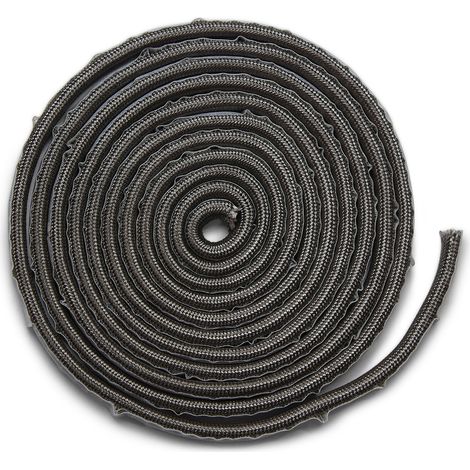 Joint de vitrage pour poêles à cheminée 17 de Hark - joint de cordon creux - pièce de rechange aux dimensions parfaitement adaptées