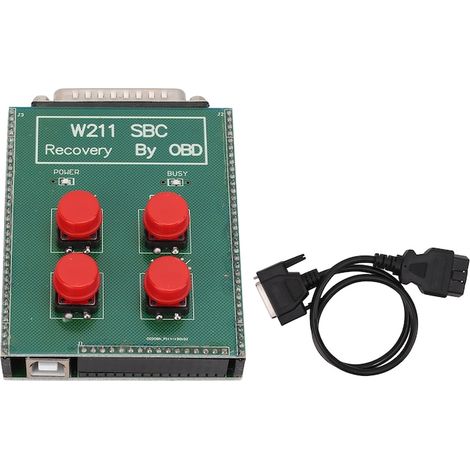 Outil de diagnostic et de réinitialisation SBC OBD2, compatible Mercedes-Benz W211 et R230, boîtier métal ABS (1/5)