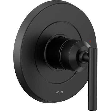 Shower Trim Kit 1 Handle Compatible with Moen UT2901BL Gibson Series 3 M-CORE Matte Black (1/4)