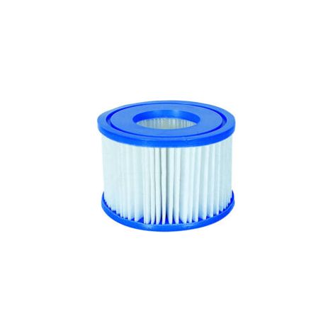 Cartouches filtrantes Bestway Lay-Z-Spa Type VI pour spa - Paquet de 12-AquaForge (1/4)