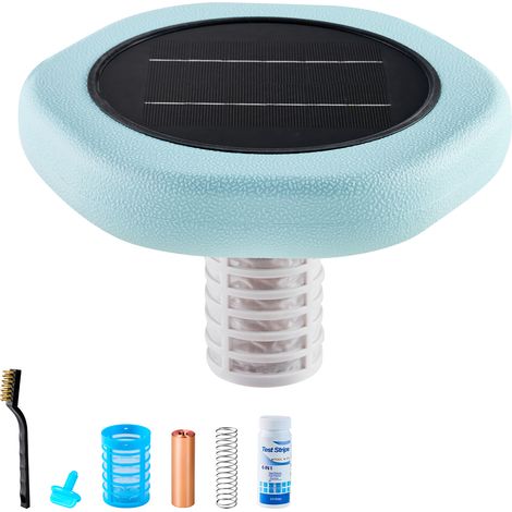 Mophorn Ionizzatore solare galleggiante per piscina, purificatore d'acqua esagonale per piscine, SPA e vasche idromassaggio, adatto fino a 170343 L (1/5)