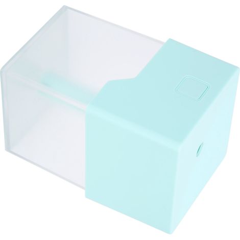 Humidificateur d'air portable silencieux pour bureau à domicile, brumisateur hydratant de table pour chambre, version verte, sans bruit. (1/5)