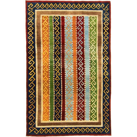 Tapis Ziegler Ester - Tapis oriental - 300x200cm, Rectangular - 100% Laine vierge - Noué main - Multicolore (1/4)
