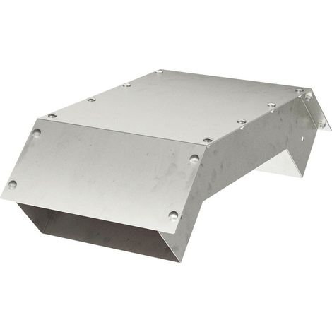 OBO Bettermann Piso, descendente doble 600x310x175 Acero inoxidable, resistente a la corrosión A2 1.4301, 7216456