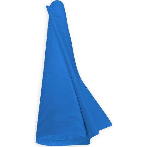 Tessuto Vertigo Tenda da Sole Impermeabile 100% – Poliestere H 150 cm, Venduto a Metro – Ideale per Esterni, Gazebo, Verande Bluette Unito