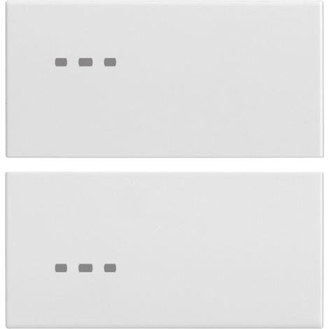 VIMAR - 20752.B Due mezzi tasti 2M neutro pers. bianco