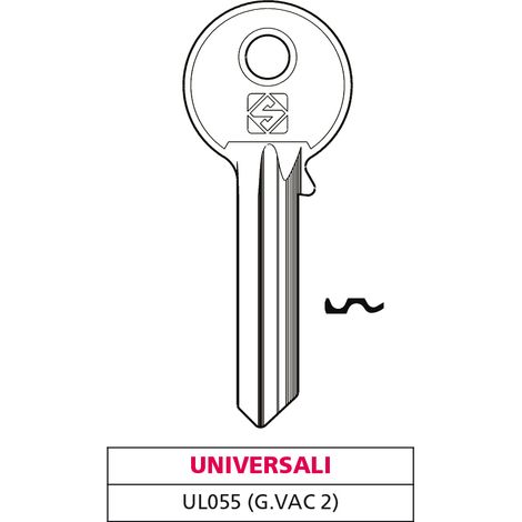 Silca CHIAVE OTTONE UL055 (G. VAC 2) UNIVERSALE 20.00 pz