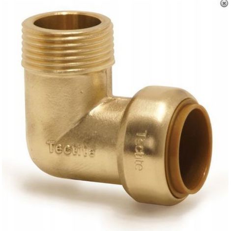 Raccord Coudé À Pression - 18 x 1/2 Gz - Pour Tuyaux En Cuivre Ou Multicouche - 1 Pièce