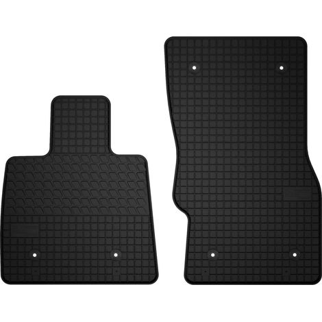 Tapis de sol avant en caoutchouc pour : Alfa Romeo Stelvio SUV 2WD (2016 à -)