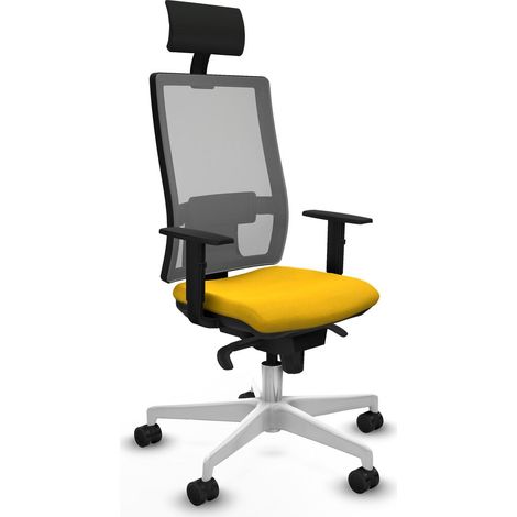 Sedia da Ufficio Horna Piqueras y Crespo 1D026N1 Giallo (1/5)