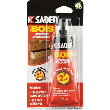 BOSTIK SA 041008 COLA RÁPIDA PARA MADERA TUBO 125 ML