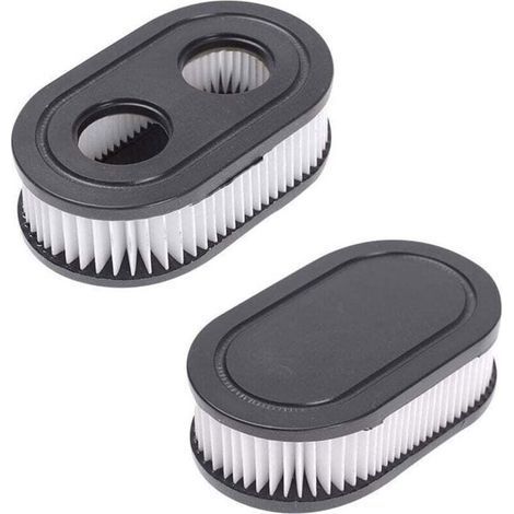 Black Oval Air Filter for MTD Mower Set of 2 Piece BS 798452 (1/4)