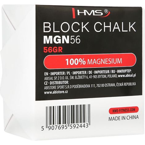Blockkreide 56 g für Gymnastik, Klettern, Gewichtheben