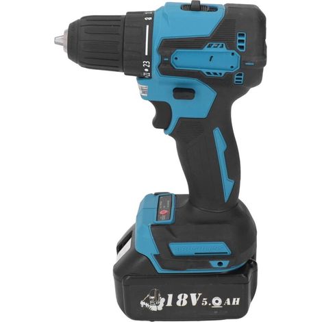 Cordless Torque Drill 40 Nm 500 RPM Low and 1700 RPM High No-Load Speed 18V Brushless Electric Drill Cordless Electric Screwdriver (1/5)