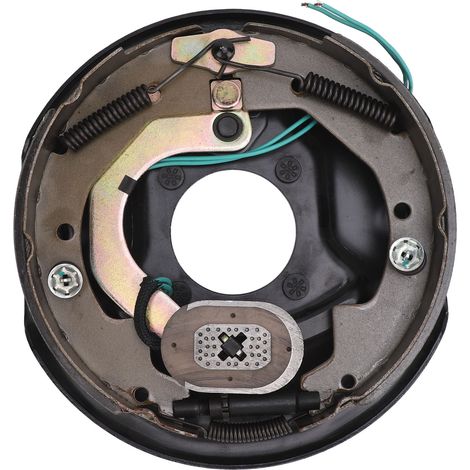 Ensemble de frein électrique de remorque de 10 pouces, 4 trous, tambour de capacité de 3500lbs pour essieu de qualité Alko Dexter (1/5)