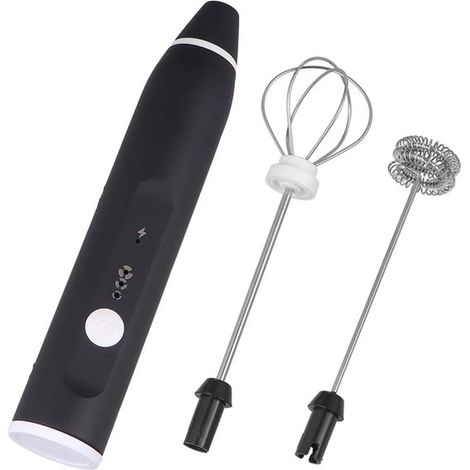 1 Kaffeeschaumbereiter, Küchenutensil, Milchaufschäumer, Schneebesen, kompakter Handmixer, elektrische Schaum- und Schneebesenmaschine (1/5)
