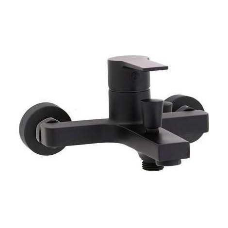 Grifo de baño-ducha monomando go 2 negro mate CLEVER