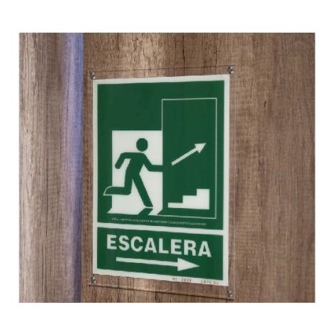 Soporte metacrilato plano de 3 mm. de grosor SEKURECO                 Con agujeros        250x300 mm